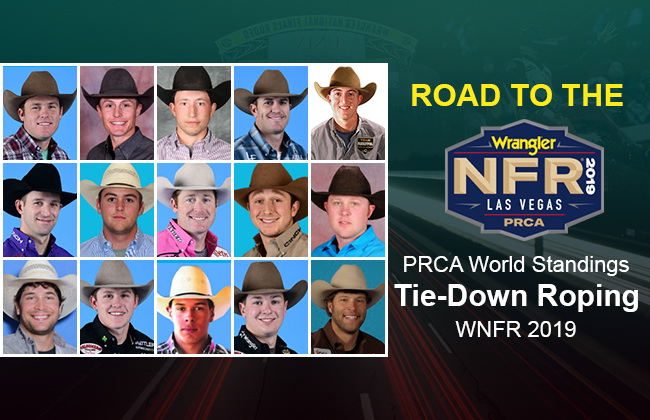 Top 15 Qualifiers For The National Finals Rodeo 19